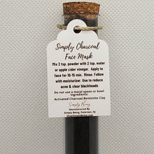 Load image into Gallery viewer, Simply Charcoal Face Mask